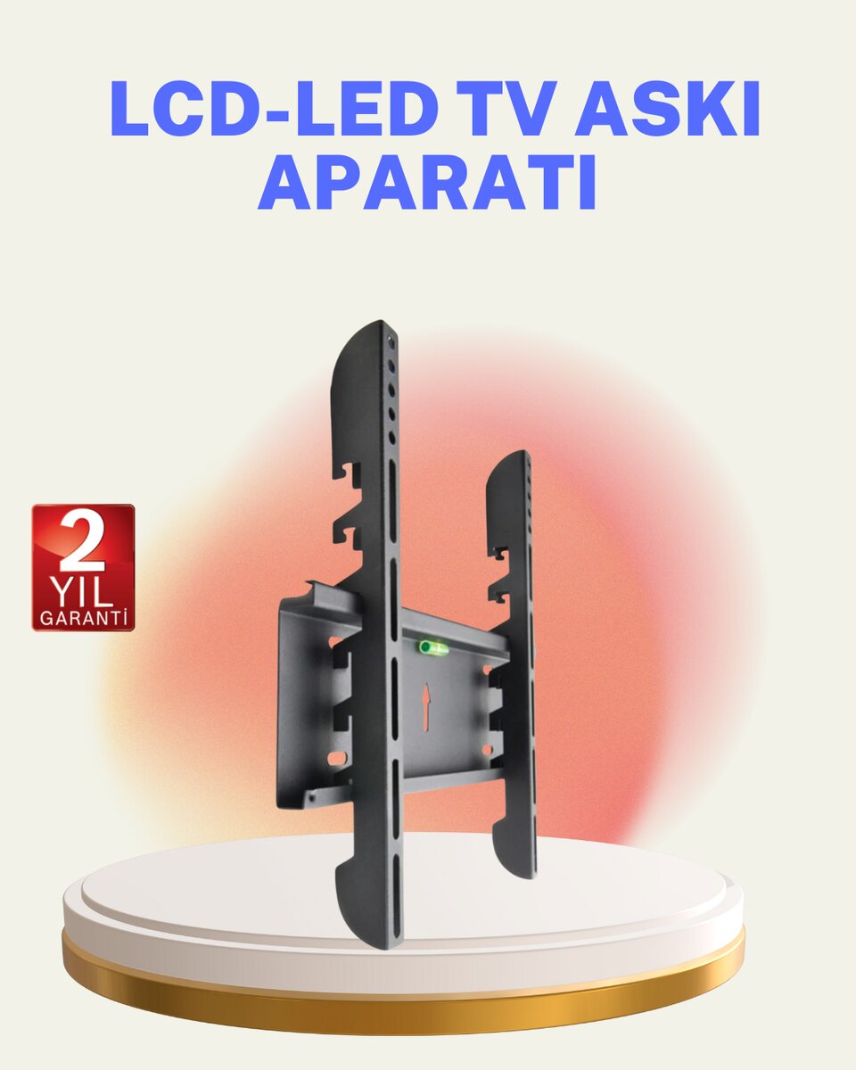 32 İnç LED TV Duvar Askı Aparatı Dayanıklı Metal Kolay Montaj 32 İnç LED TV Duvar Askı Aparatı Dayanıklı Metal Kolay Montaj