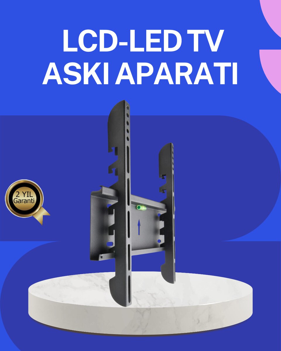 32” LED TV Askı Aparatı Güçlü Taşıma Kapasitesi 2 Yıl Garantili 32” LED TV Askı Aparatı Güçlü Taşıma Kapasitesi 2 Yıl Garantili