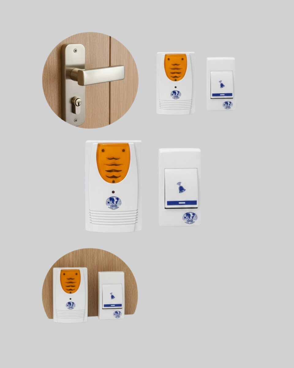 Wireless Kapı Zili Pratik ve Zahmetsiz Günlük Kullanım Wireless Kapı Zili Pratik ve Zahmetsiz Günlük Kullanım