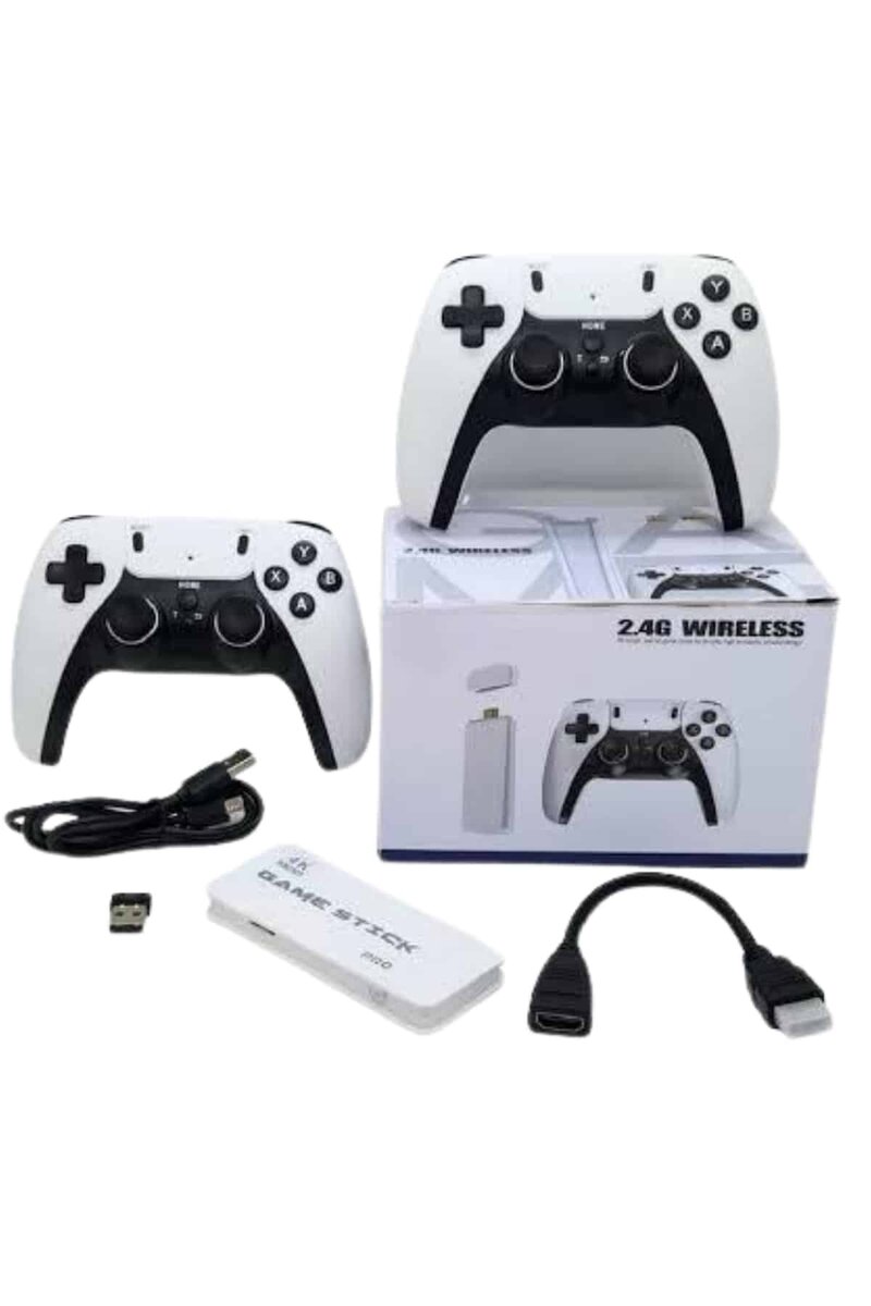 yeni nesil 3D 4K 2000 Oyunlu Game Stick Oyun Konsolu Çift Konsol yeni nesil 3D 4K 2000 Oyunlu Game Stick Oyun Konsolu Çift Konsol