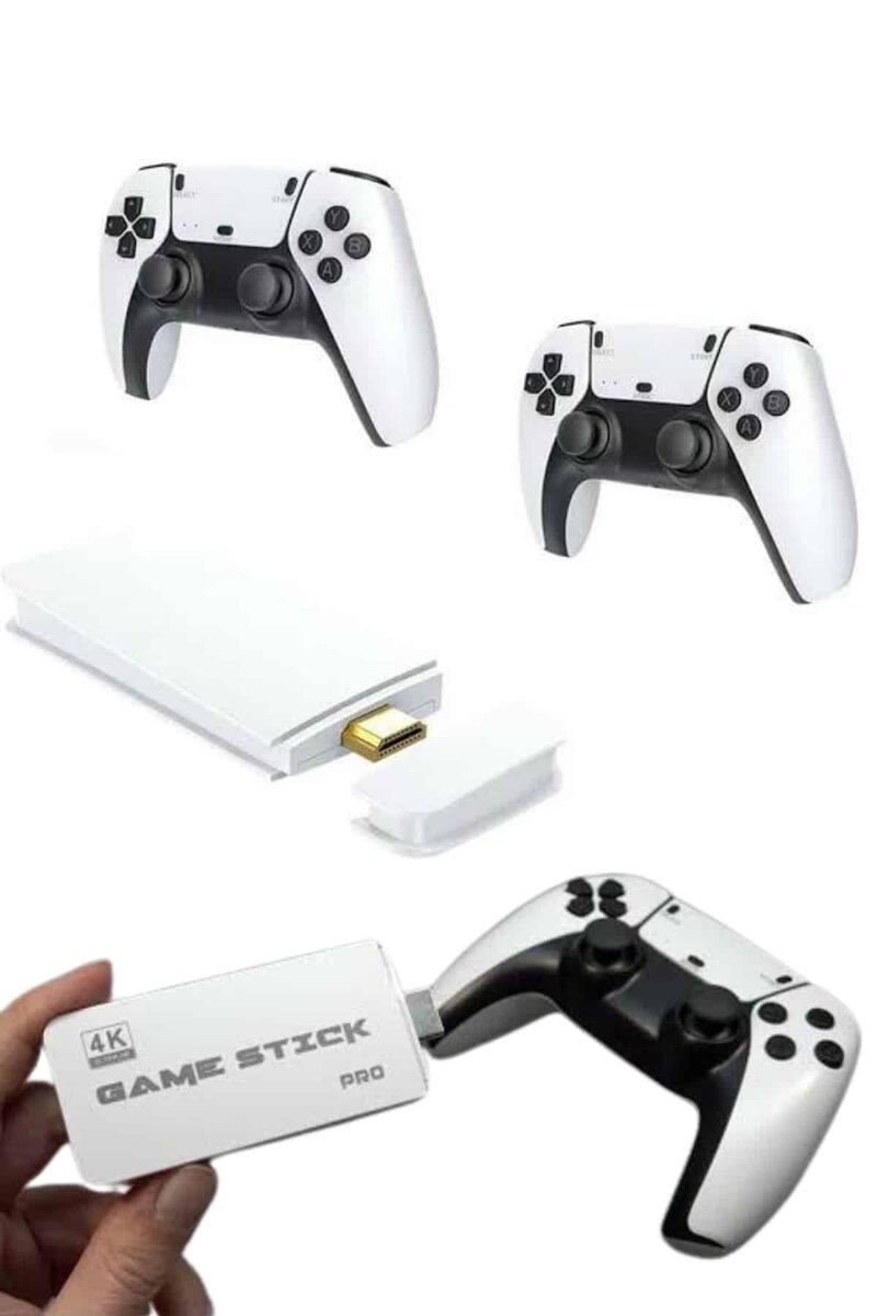 yeni nesil 3D 4K 2000 Oyunlu Game Stick Oyun Konsolu Çift Konsol yeni nesil 3D 4K 2000 Oyunlu Game Stick Oyun Konsolu Çift Konsol