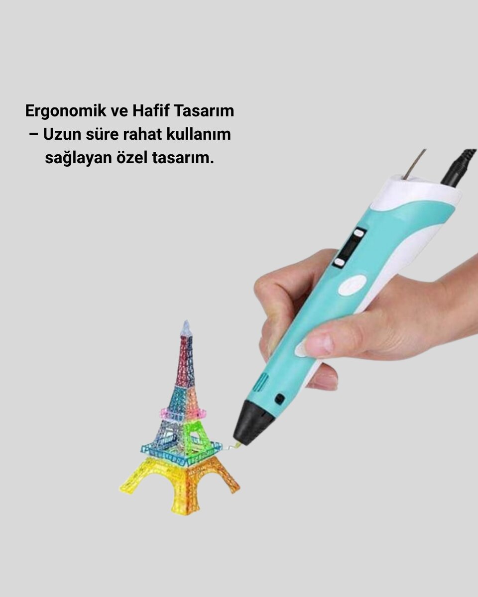 Profesyonel ve Hobi İçin 3D Modelleme Kalemi Profesyonel ve Hobi İçin 3D Modelleme Kalemi