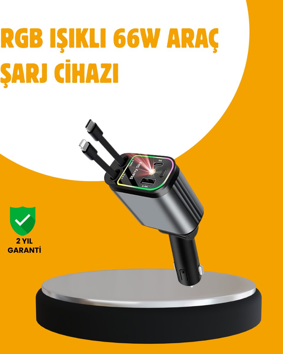 Kia, Seat, Mazda, Mitsubishi Araçlar için Çok Fonksiyonlu Araç Şarj Adaptörü Kia, Seat, Mazda, Mitsubishi Araçlar için Çok Fonksiyonlu Araç Şarj Adaptörü