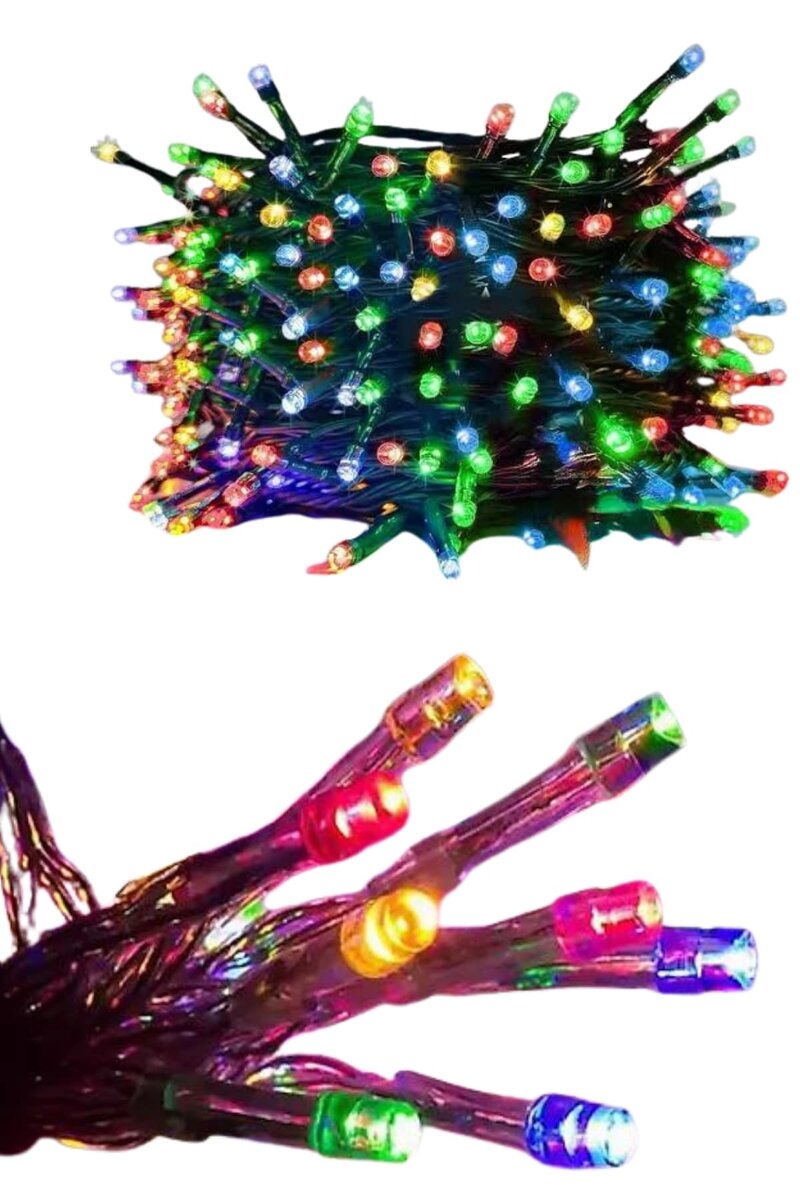 5 Metre Ampul LED Işık Renkli RGB Çok Renkli Led Aydınlatma 5 Metre Ampul LED Işık Renkli RGB Çok Renkli Led Aydınlatma