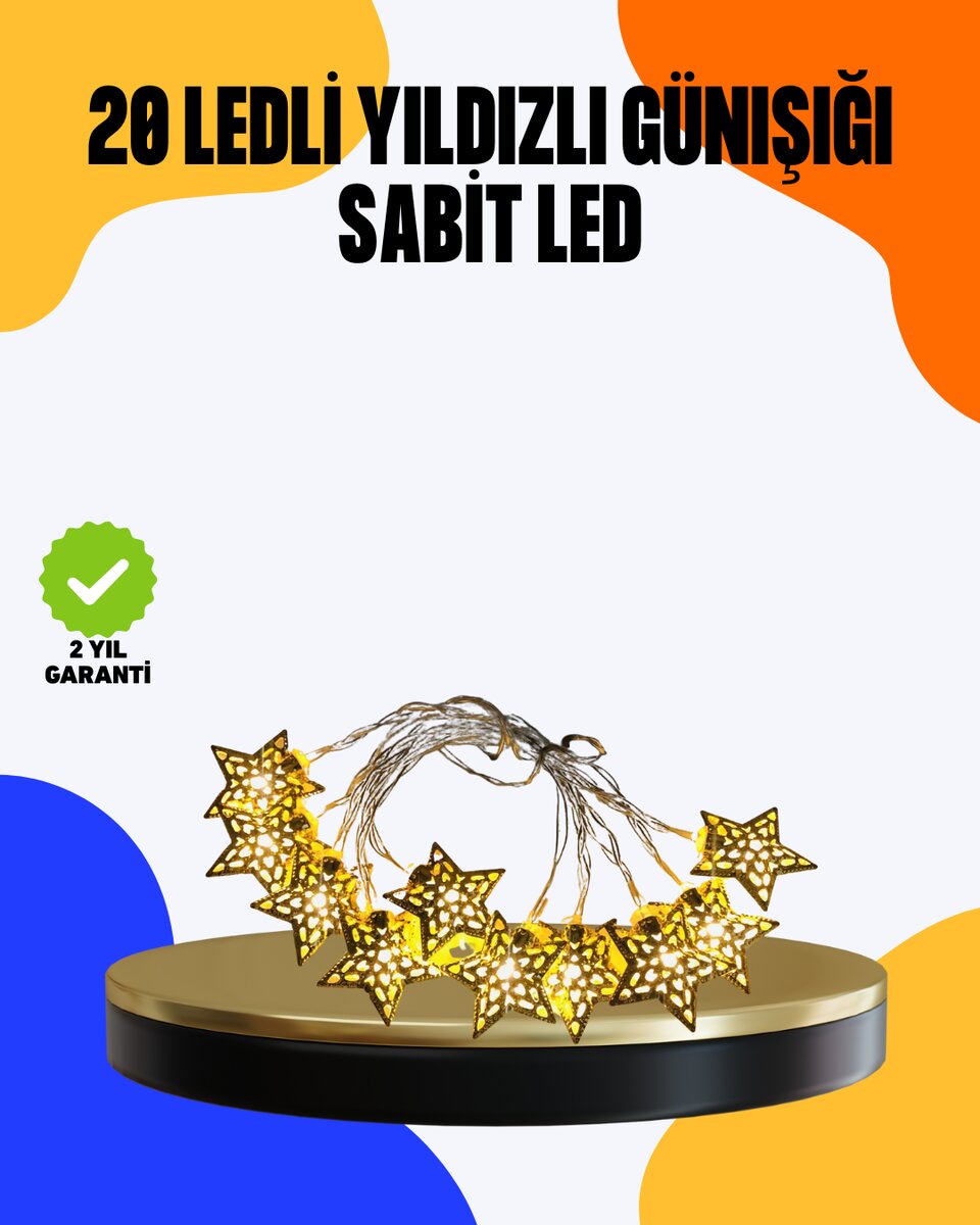 Yıldız Led Işık 5 Metre Dekoratif Aydınlatma Günışığı (Kopya) Yıldız Led Işık 5 Metre Dekoratif Aydınlatma Günışığı (Kopya)