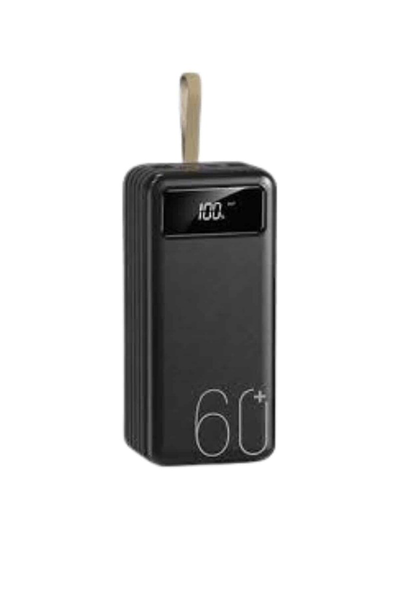 Powerbank 60.000 Mah Taşınabilir Şarj Hızlı El Fenerli Dijital Göstergeli Powerbank 60.000 Mah Taşınabilir Şarj Hızlı El Fenerli Dijital Göstergeli