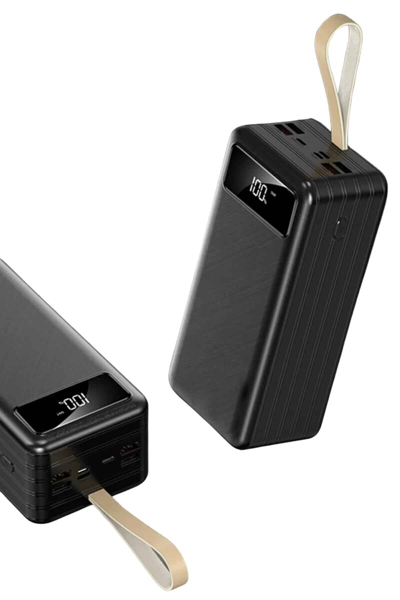 Hızlı Şarj 4 Çıkışlı Powerbank 60.000 Mah Taşınabilir Dijital Göstergeli Hızlı Şarj 4 Çıkışlı Powerbank 60.000 Mah Taşınabilir Dijital Göstergeli