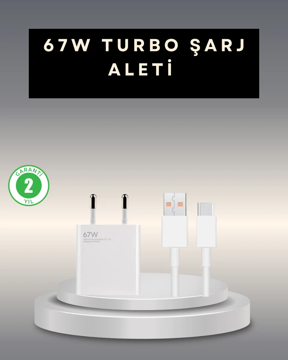67 Watt Type C Şarj Adaptörü Xiaomi Poco X3 X4 X5 Pro Uyumlu 67 Watt Type C Şarj Adaptörü Xiaomi Poco X3 X4 X5 Pro Uyumlu