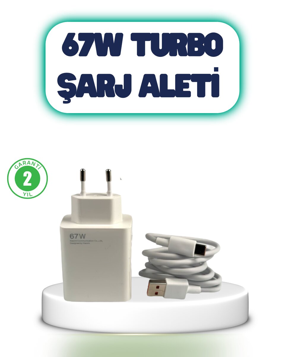 67 Watt Hızlı Şarj Aleti Poco F2 F3 F4 Uyumlu 67 Watt Hızlı Şarj Aleti Poco F2 F3 F4 Uyumlu