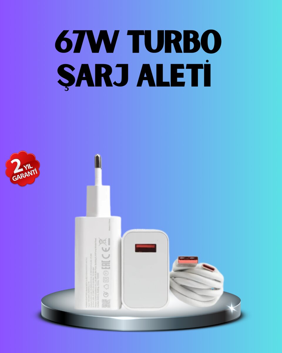 67 Watt Type C Hızlı Şarj Başlık Xiaomi Black Shark Uyumlu 67 Watt Type C Hızlı Şarj Başlık Xiaomi Black Shark Uyumlu