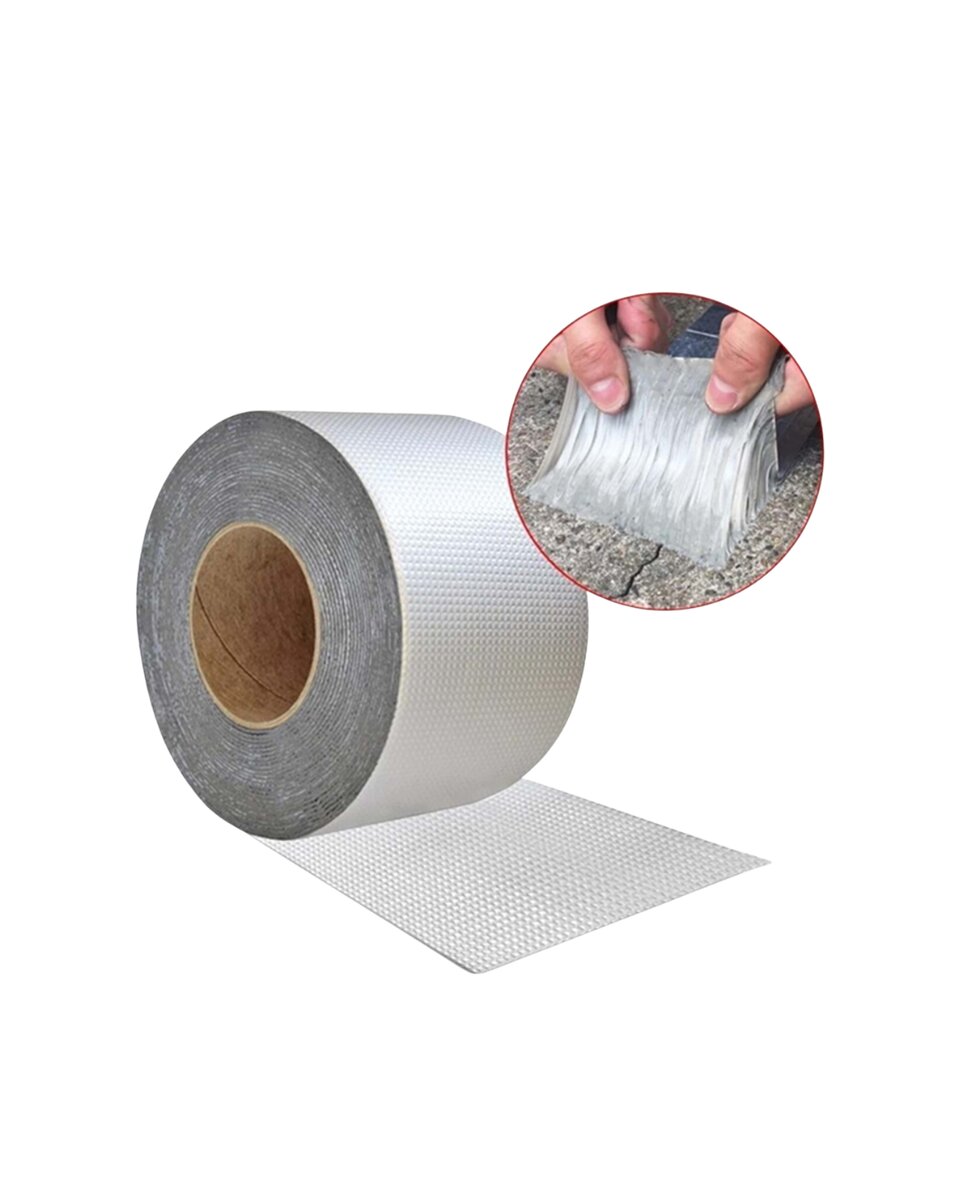 Su Geçirmez Sızdırmaz Tamir Bandı Güçlü Yapışkanlı 72 MM 2 Metre Su Geçirmez Sızdırmaz Tamir Bandı Güçlü Yapışkanlı 72 MM 2 Metre