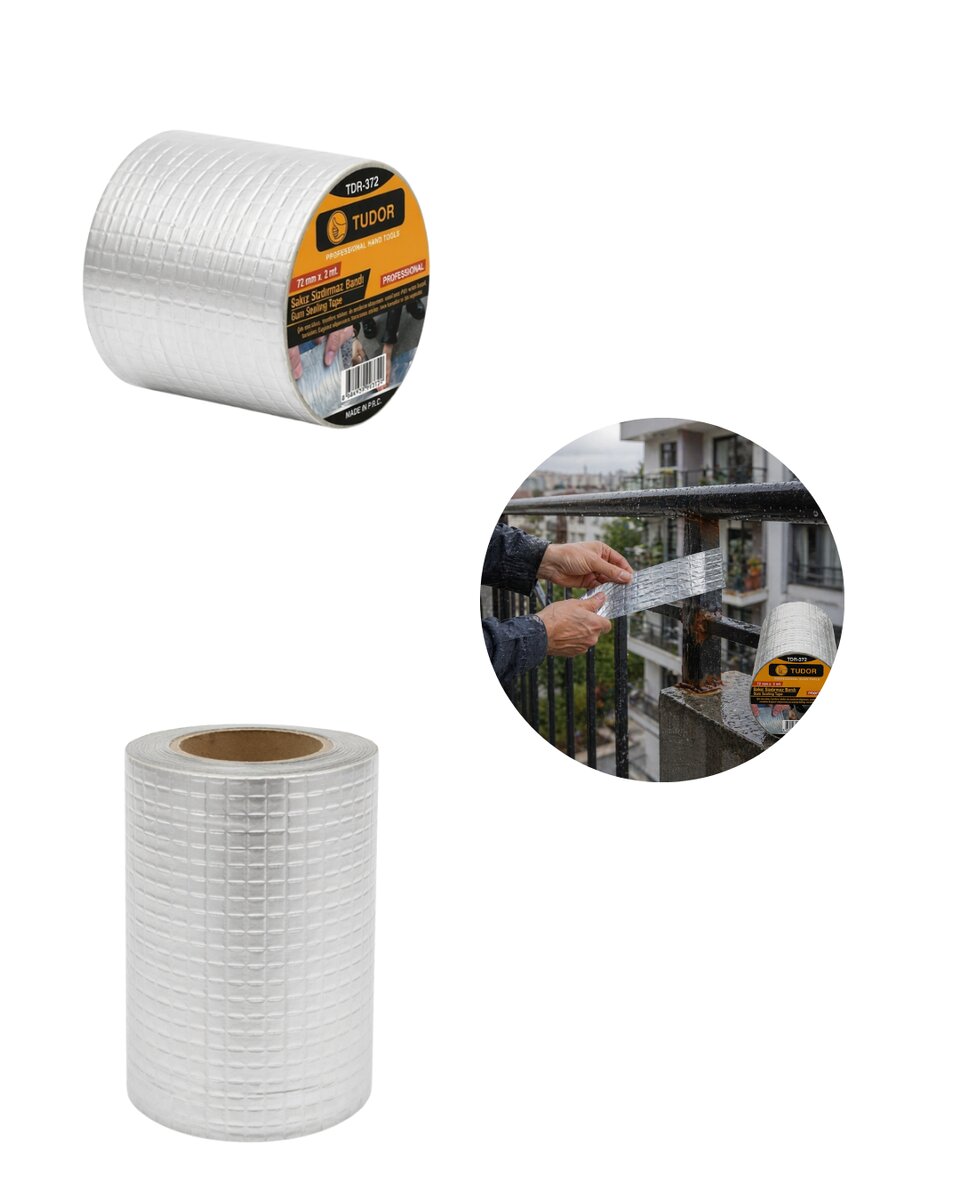 3 Lü Set Su Geçirmez Sızdırmaz Tamir Bandı Güçlü Yapışkanlı 72 MM 3 Lü Set Su Geçirmez Sızdırmaz Tamir Bandı Güçlü Yapışkanlı 72 MM