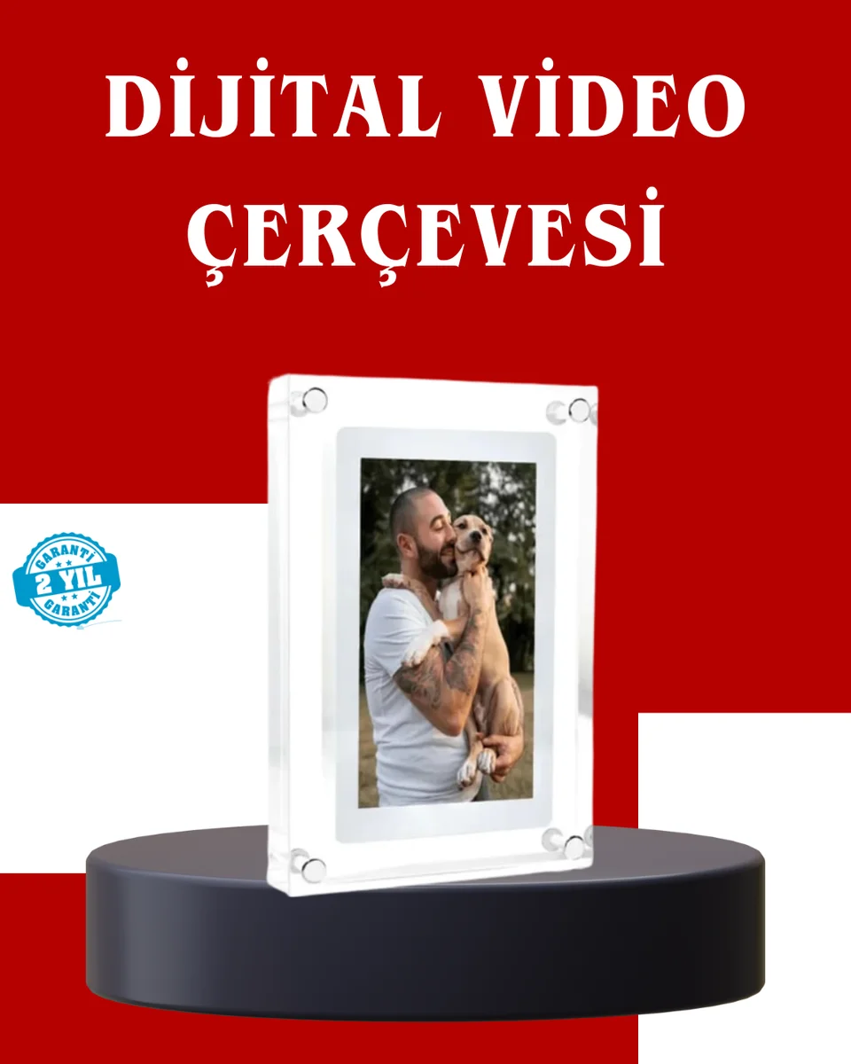 Çift Stereo Hoparlörlü 7 İnç Dijital Fotoğraf Çerçevesi – Zengin Ses Deneyimi Çift Stereo Hoparlörlü 7 İnç Dijital Fotoğraf Çerçevesi – Zengin Ses Deneyimi
