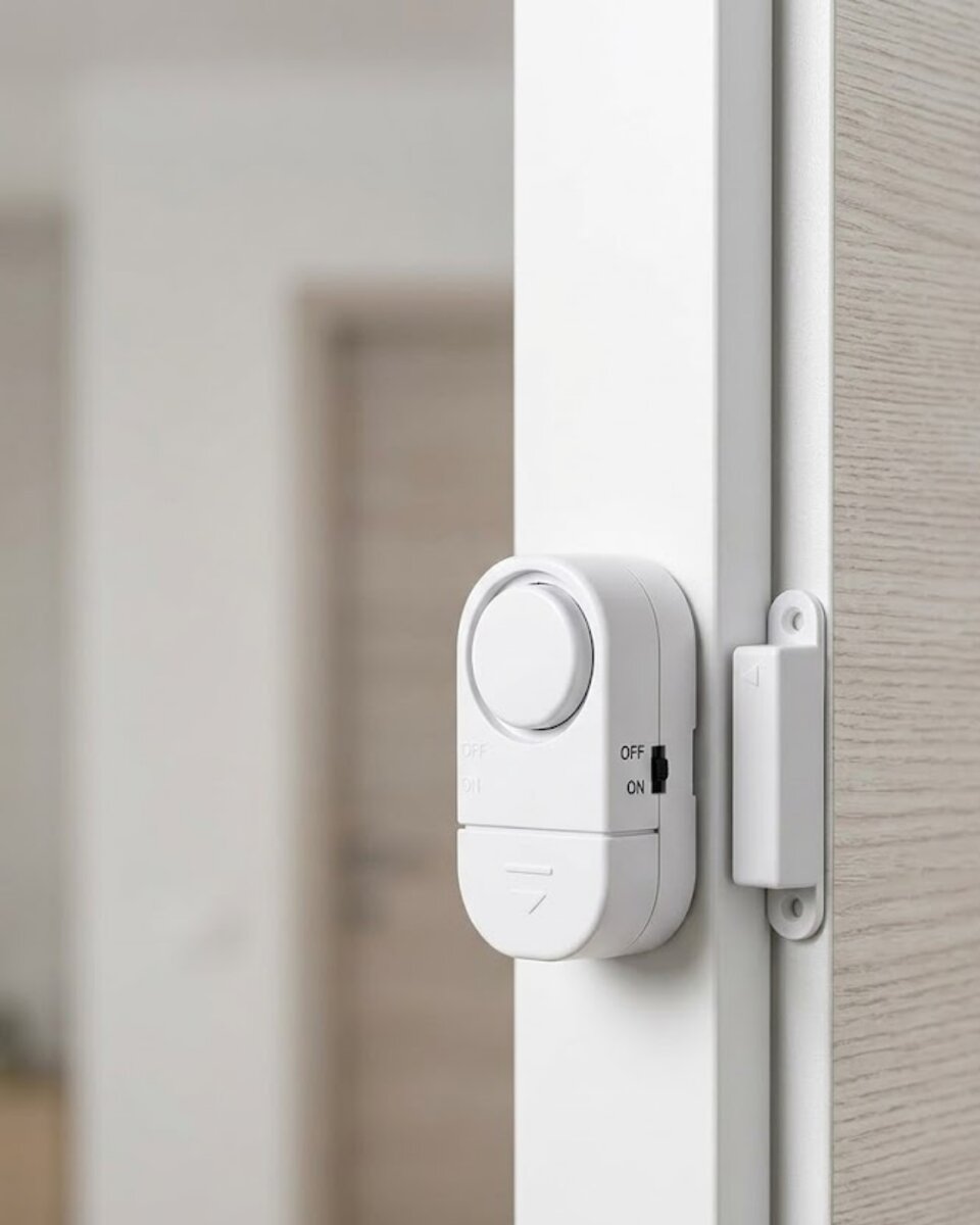 Kapı Pencere Alarmı Manyetik Sensörlü 90 dB Güçlü Sesli Güvenlik Alarm Sistemi Kapı Pencere Alarmı Manyetik Sensörlü 90 dB Güçlü Sesli Güvenlik Alarm Sistemi