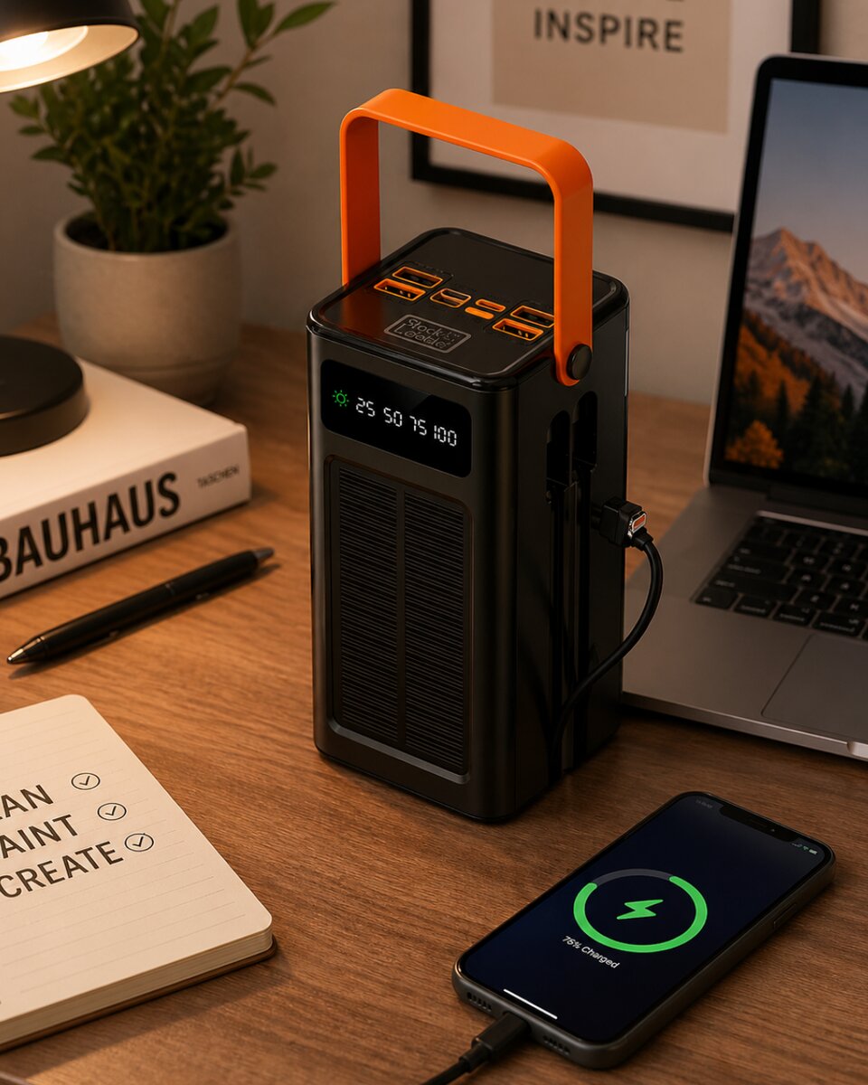 Güneş Enerjili Hızlı Şarj Powerbank Taşınabilir Yüksek Kapasiteli 80.000 Güneş Enerjili Hızlı Şarj Powerbank Taşınabilir Yüksek Kapasiteli 80.000