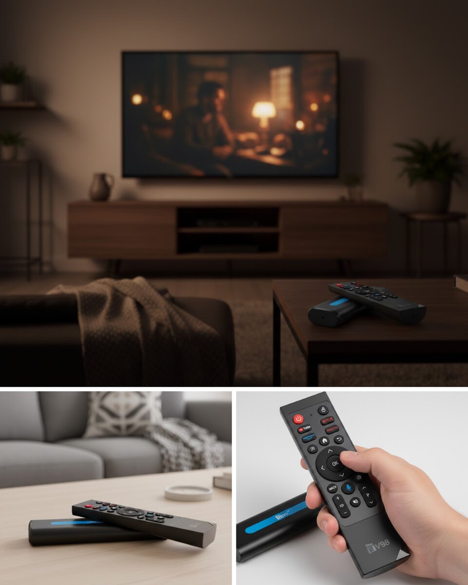 8K Android TV Stick Bas Konuş Destekli Güçlü Performans 8K Android TV Stick Bas Konuş Destekli Güçlü Performans