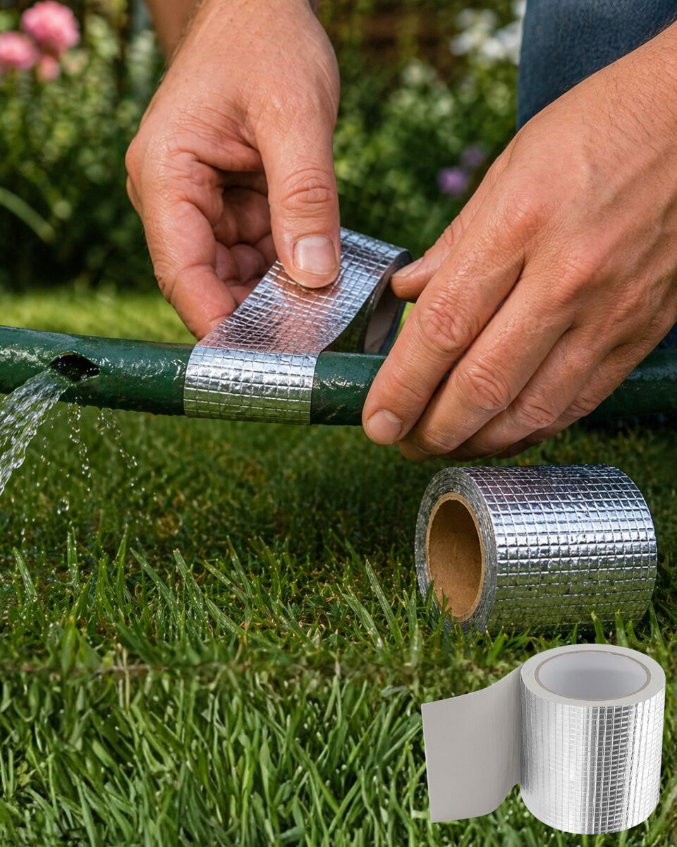 96mm Su Kaçak Önleyici Tamir Bandı 2 Metre Güçlü Yapışkanlı Onarım Bandı 96mm Su Kaçak Önleyici Tamir Bandı 2 Metre Güçlü Yapışkanlı Onarım Bandı
