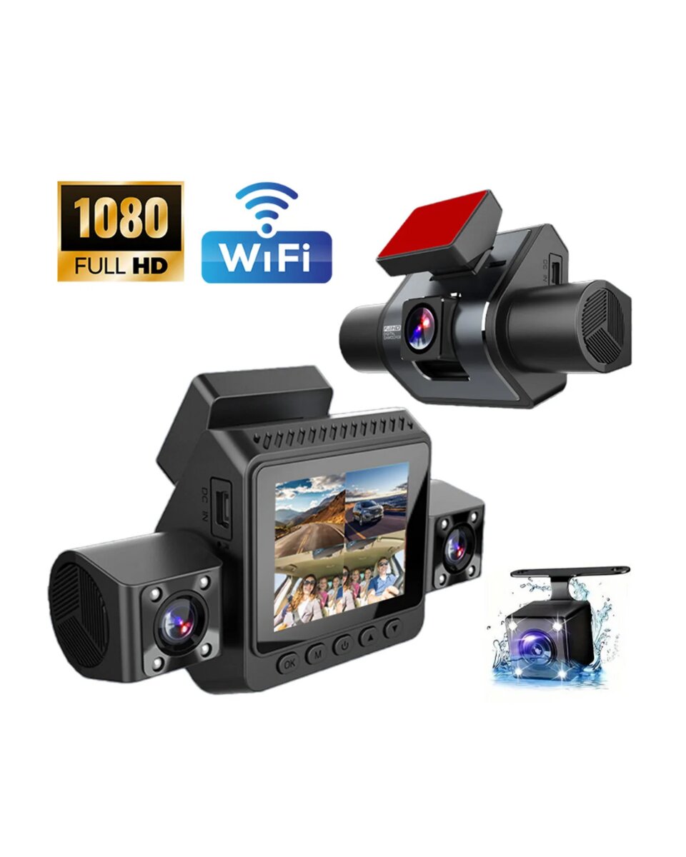 Full HD Araç Kamerası 170 Derece Geniş Açılı Park Modlu Kayıt Cihazı Full HD Araç Kamerası 170 Derece Geniş Açılı Park Modlu Kayıt Cihazı