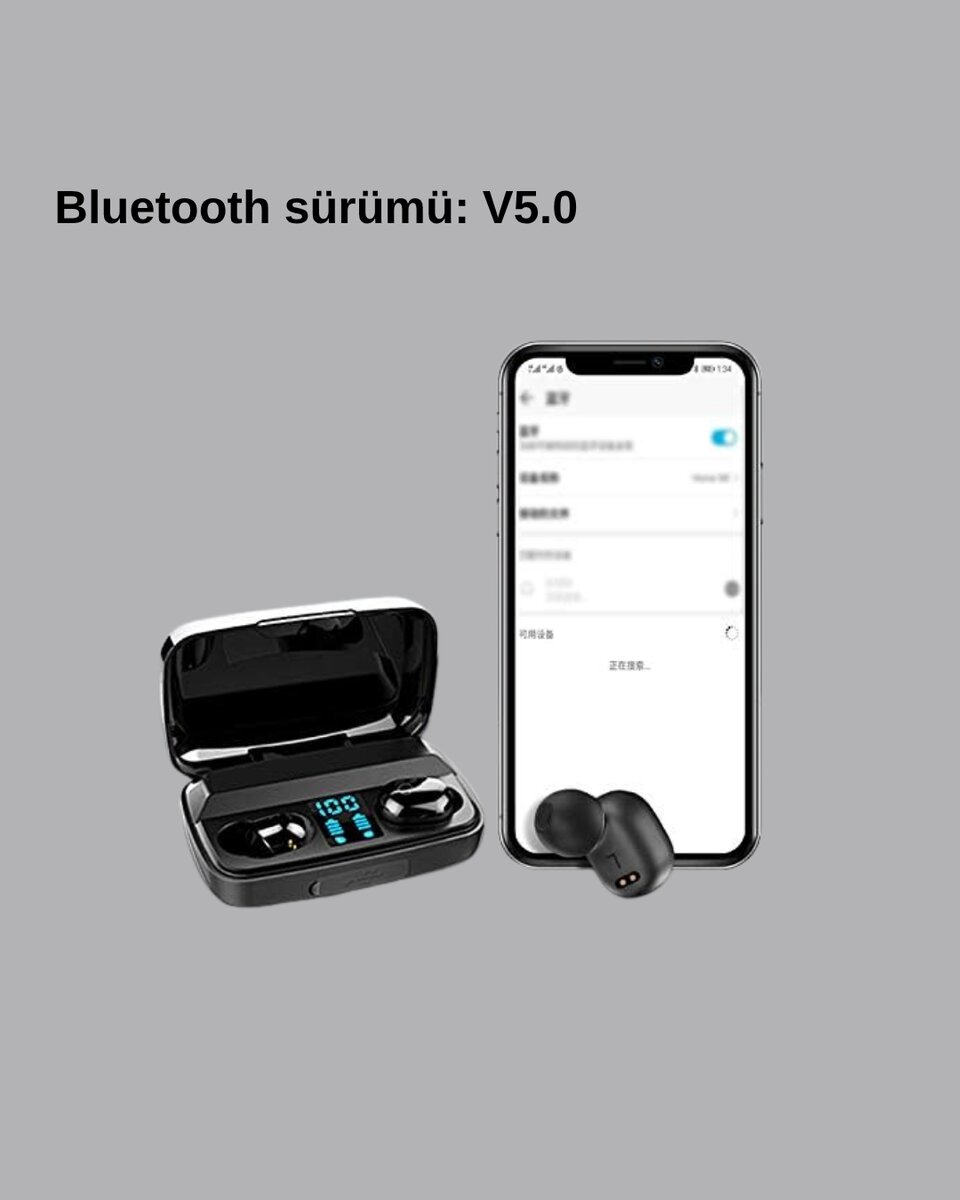 A10s TWS Bluetooth 5.0 Kulaklık – Powerbank’li Şarj Kutusu, Dokunmatik Kontrol, Gerçek Stereo A10s TWS Bluetooth 5.0 Kulaklık – Powerbank’li Şarj Kutusu, Dokunmatik Kontrol, Gerçek Stereo