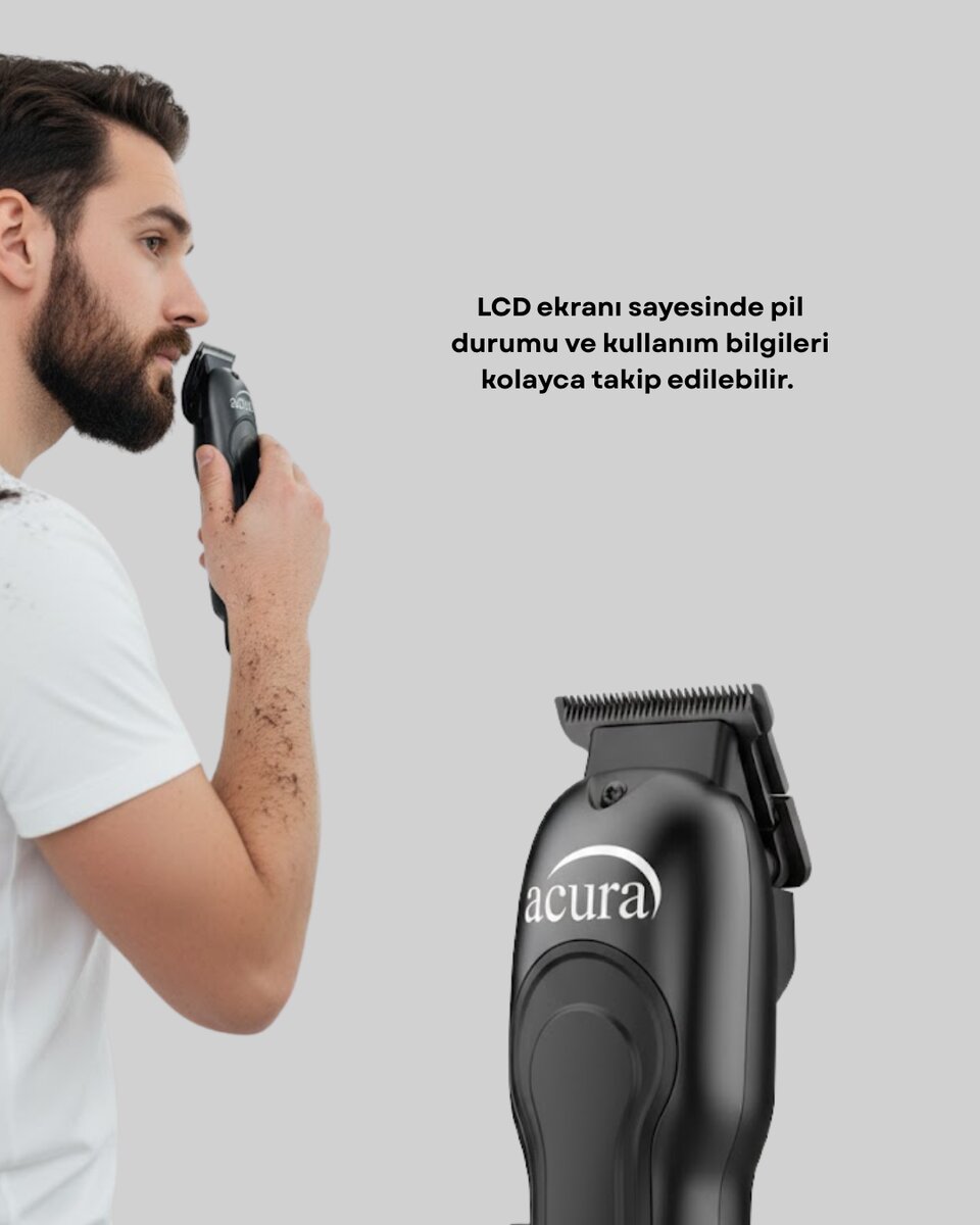 Lazer Epilasyon Öncesi Uyumlu Hassas Kesim Tıraş Makinesi Lazer Epilasyon Öncesi Uyumlu Hassas Kesim Tıraş Makinesi