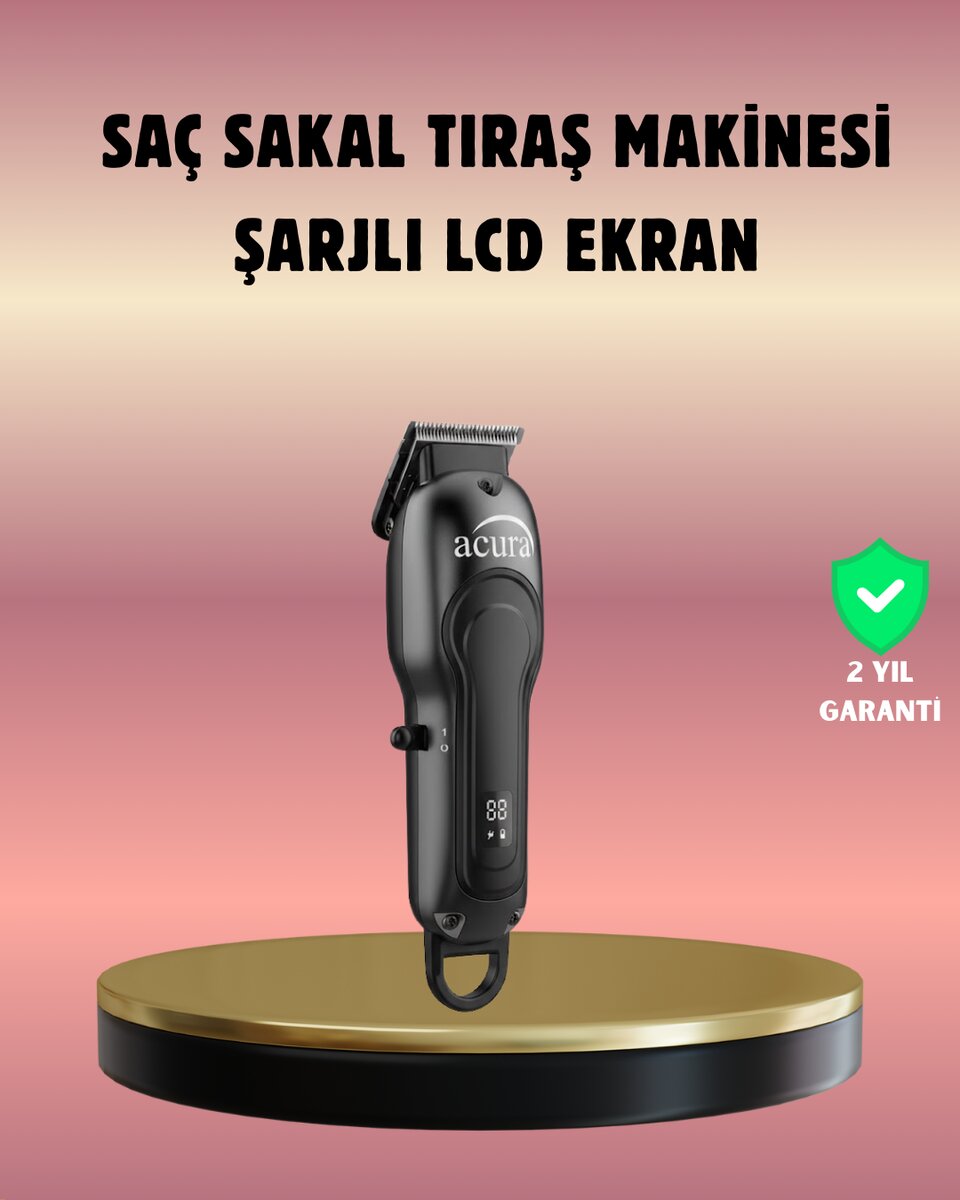 Evde ve Profesyonel Kullanıma Uygun Turbo Modlu Tıraş Makinesi Evde ve Profesyonel Kullanıma Uygun Turbo Modlu Tıraş Makinesi