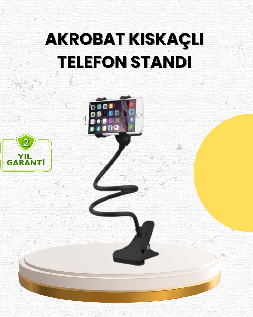 Masa ve Araç İçi Kullanıma Uygun Akrobat Telefon Tutucu Masa ve Araç İçi Kullanıma Uygun Akrobat Telefon Tutucu
