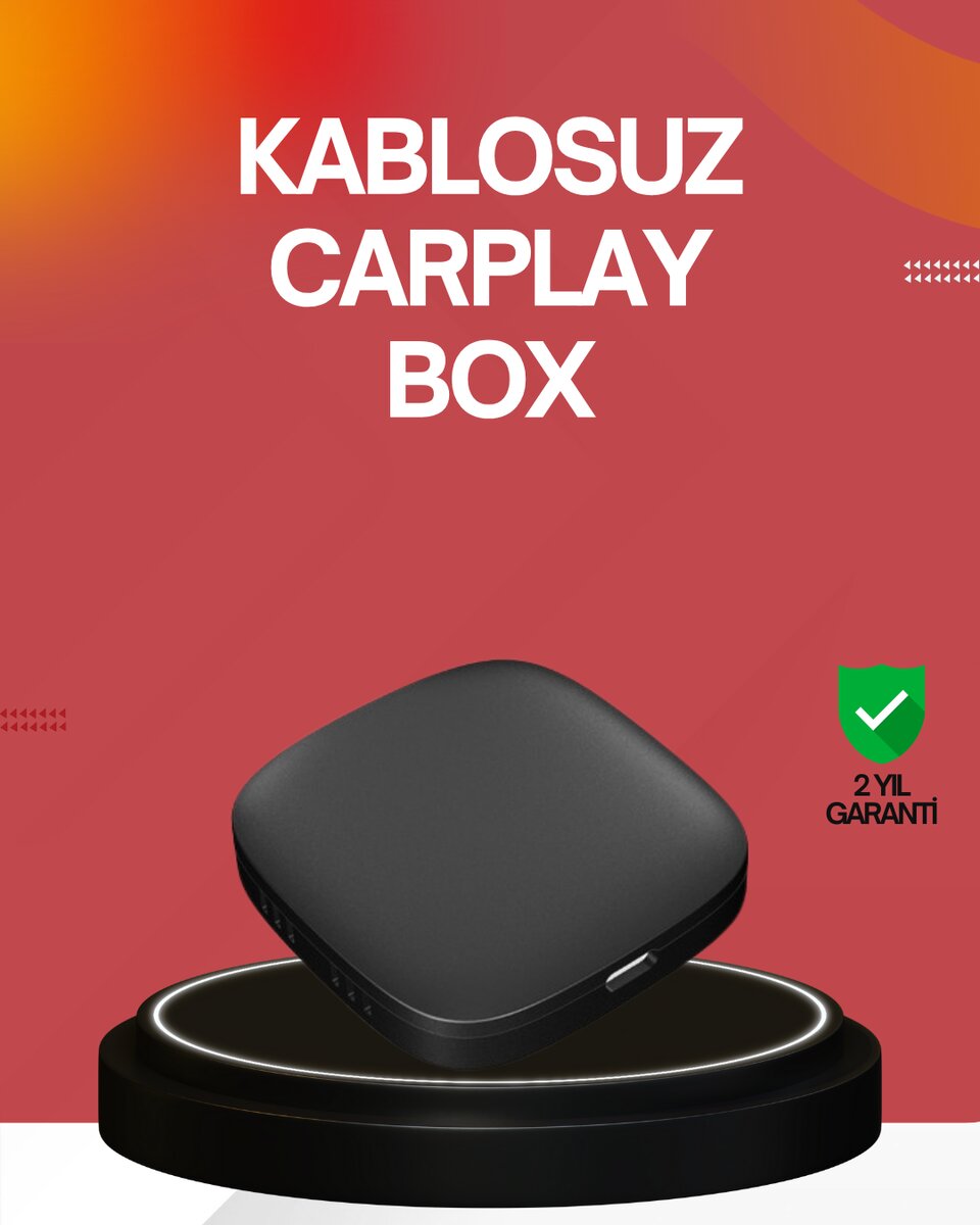 5.8GHz WiFi Destekli Kablosuz Android Auto Dönüştürücü 5.8GHz WiFi Destekli Kablosuz Android Auto Dönüştürücü