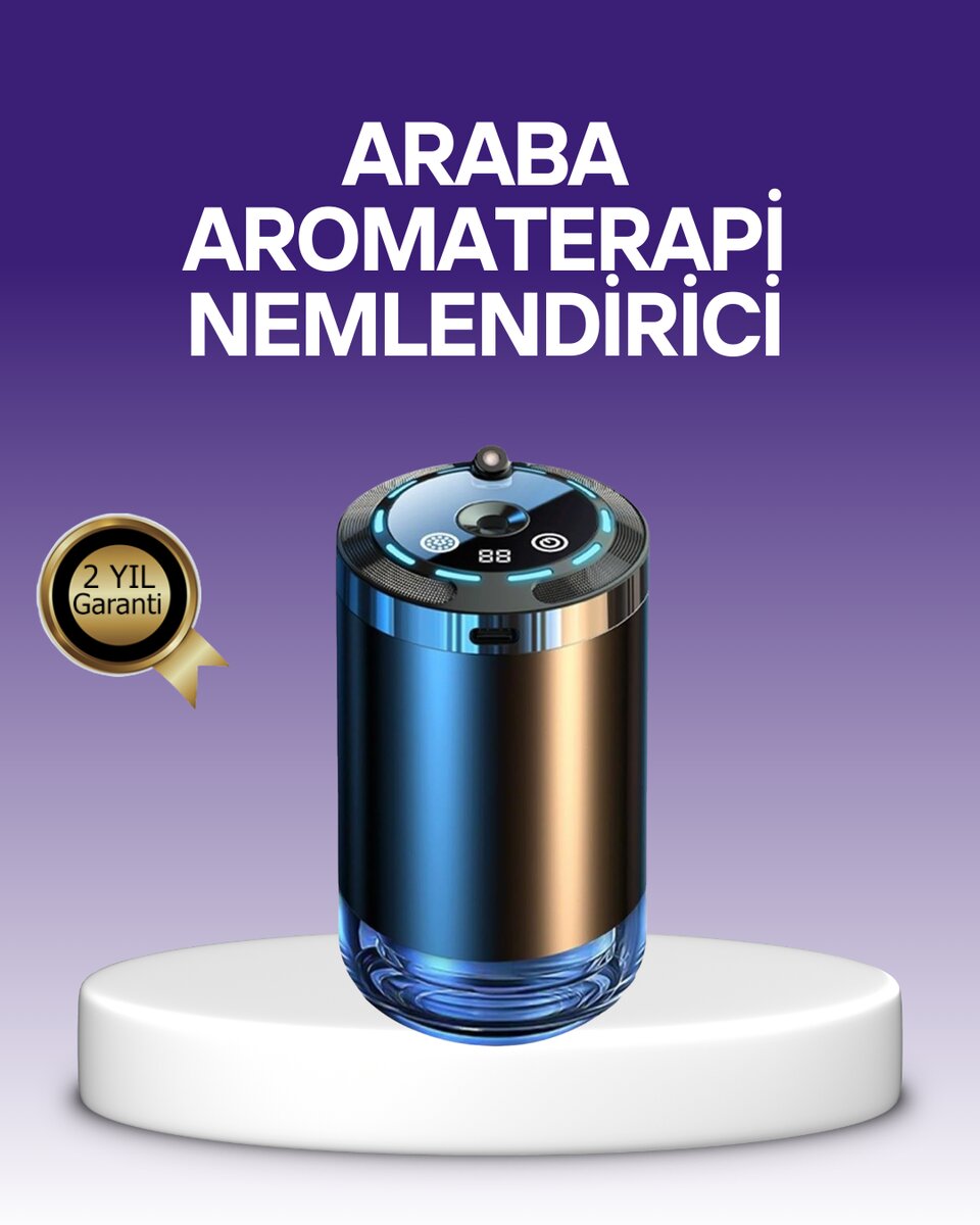 Yıldız Projeksiyonlu Araç İçi Atmosfer Difüzörü Yıldız Projeksiyonlu Araç İçi Atmosfer Difüzörü