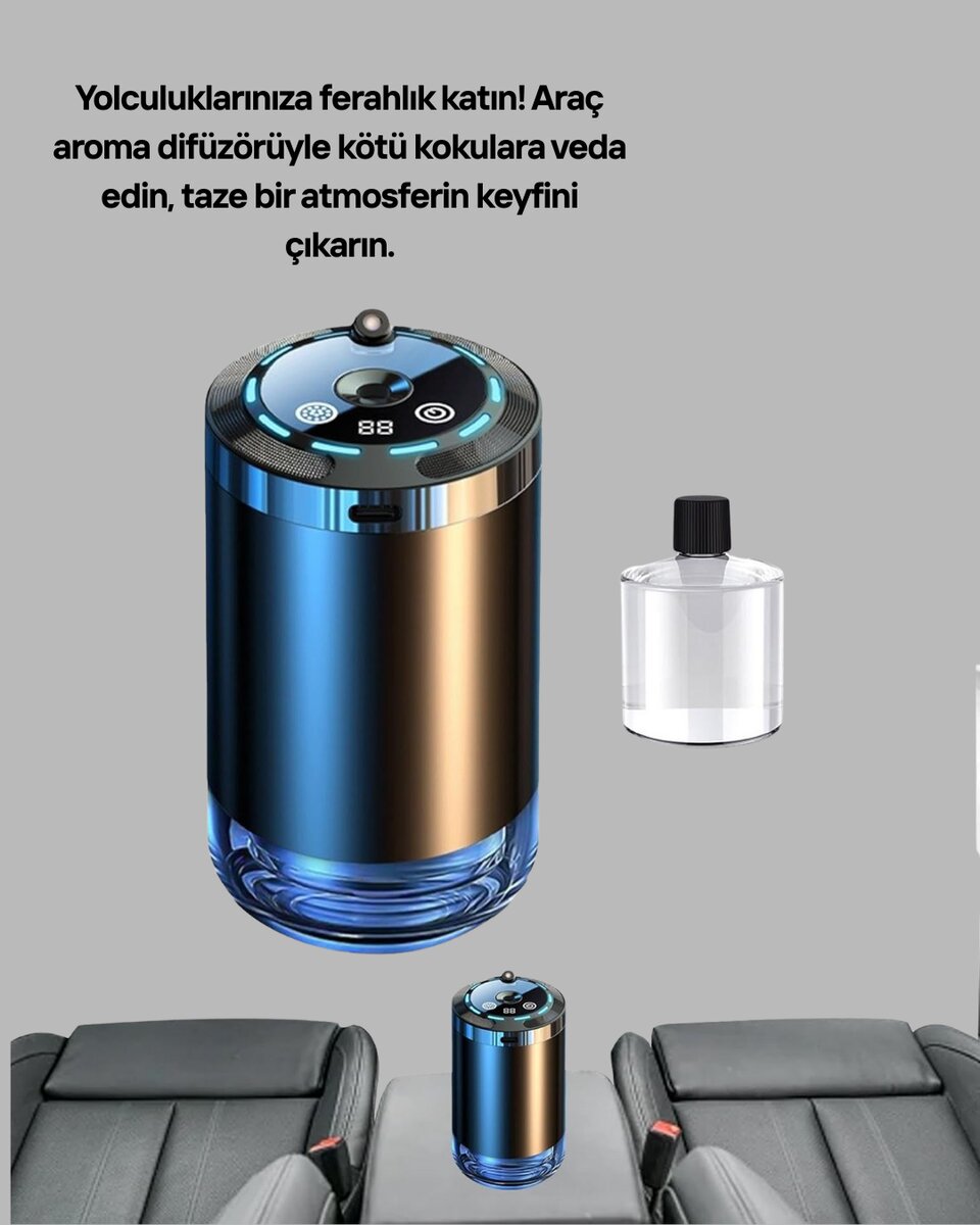 Nemlendirme ve Aromaterapi Özellikli Yıldız Işıklı Difüzör Nemlendirme ve Aromaterapi Özellikli Yıldız Işıklı Difüzör