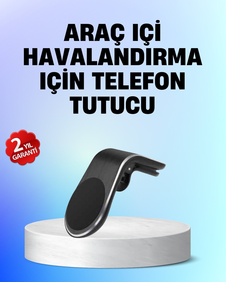 Manyetik Araç Telefon Tutucu – 360° Döner Kalorifer Petekli Manyetik Araç Telefon Tutucu – 360° Döner Kalorifer Petekli