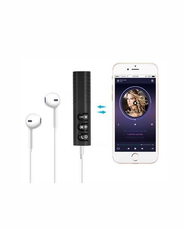 Taşınabilir Bluetooth Ses Alıcısı | 30 Dk Şarj, 4 Saat Kullanım, Geri Klipsli