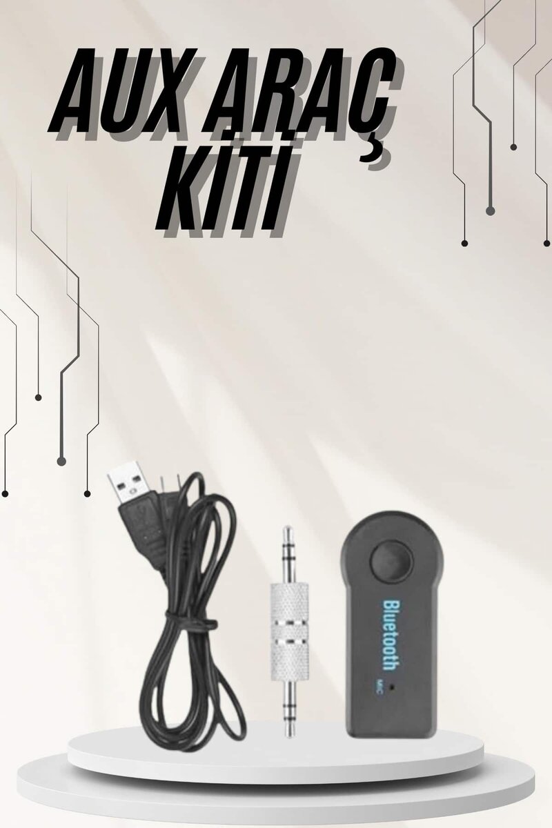 Yeni Nesil Bluetooth Aux Araç Kiti Siyah TV Tablet Telefon Araç Araba Yeni Nesil Bluetooth Aux Araç Kiti Siyah TV Tablet Telefon Araç Araba