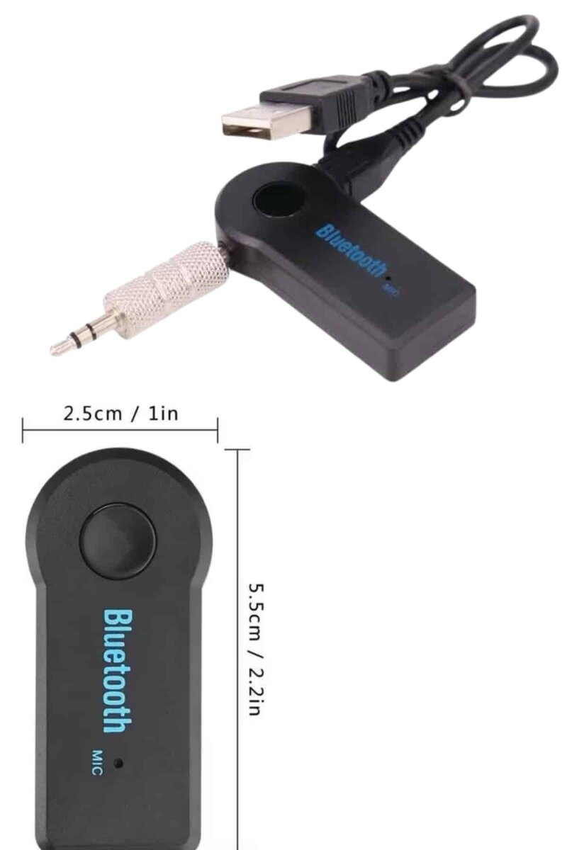 Bluetooth Araç Kiti Aux Çıkışlı Telefon Müzik Alıcı Tüm Cihazlara Uyumlu Bluetooth Araç Kiti Aux Çıkışlı Telefon Müzik Alıcı Tüm Cihazlara Uyumlu