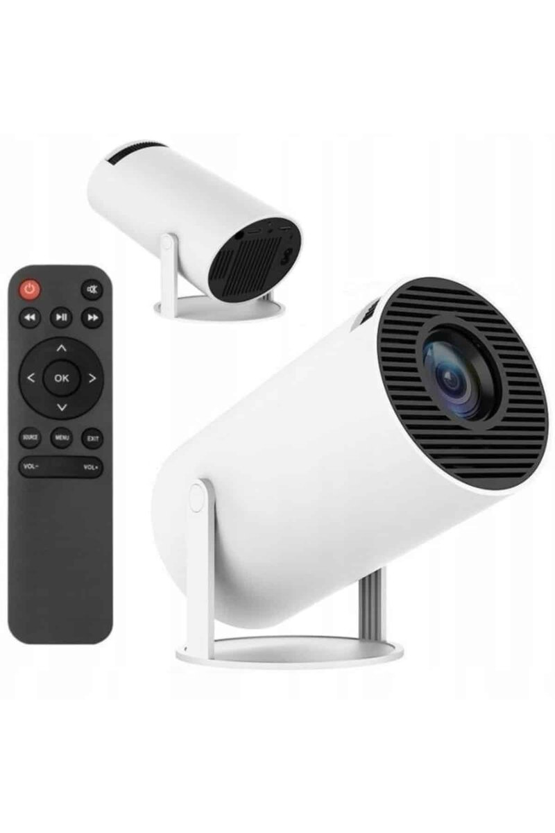 Sinema Projektörü Android HDMI USB WİFİ Ses Çıkışlı Ayaklı Projeksiyon Taşınabilir Sinema Projektörü Android HDMI USB WİFİ Ses Çıkışlı Ayaklı Projeksiyon Taşınabilir
