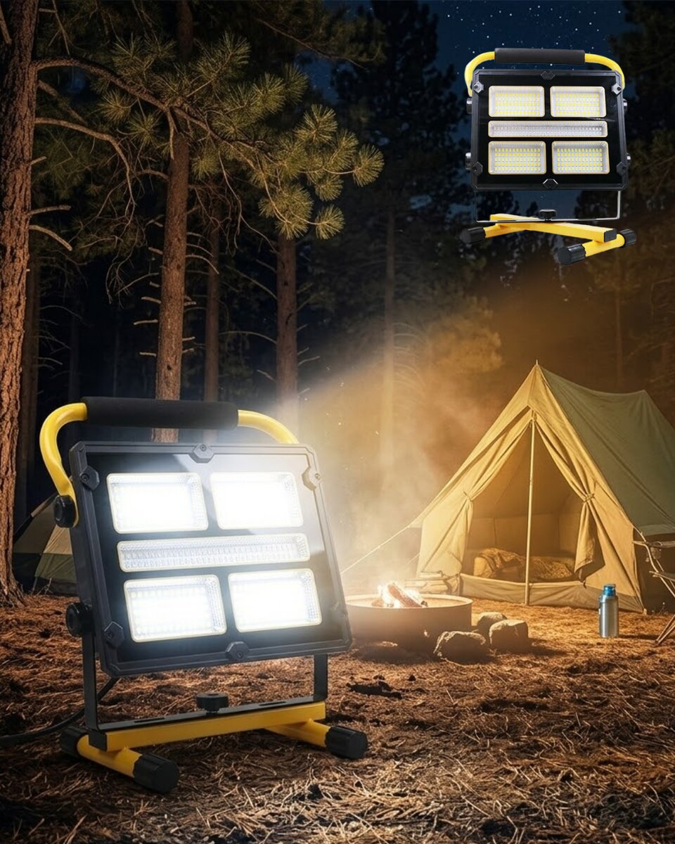 Solar ve USB Şarjlı Güçlü LED Çalışma Lambası Ayarlanabilir Açılı Kamp Feneri Solar ve USB Şarjlı Güçlü LED Çalışma Lambası Ayarlanabilir Açılı Kamp Feneri