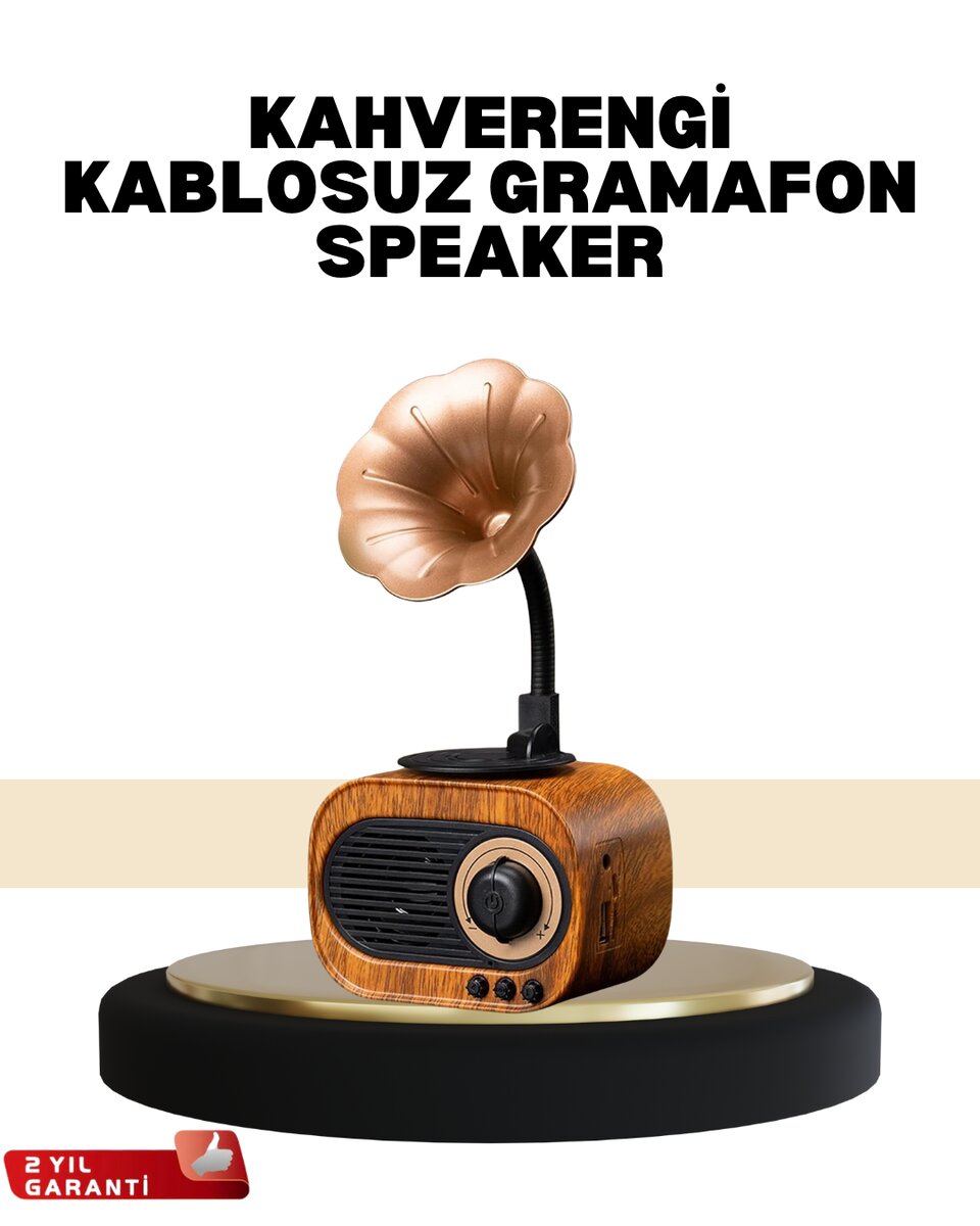 Mini Nostaljik Bluetooth Hoparlör FM Radyo 8 Saat Batarya Mini Nostaljik Bluetooth Hoparlör FM Radyo 8 Saat Batarya