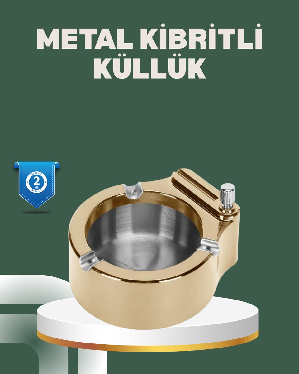 Yeniden Doldurulabilir Çakmaklı Küllük Dayanıklı Yapı Yeniden Doldurulabilir Çakmaklı Küllük Dayanıklı Yapı