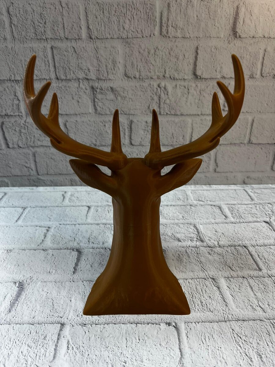 Kahverengi Geyik Biblo 23 cm Dekoratif Şık Tasarım Kahverengi Geyik Biblo 23 cm Dekoratif Şık Tasarım