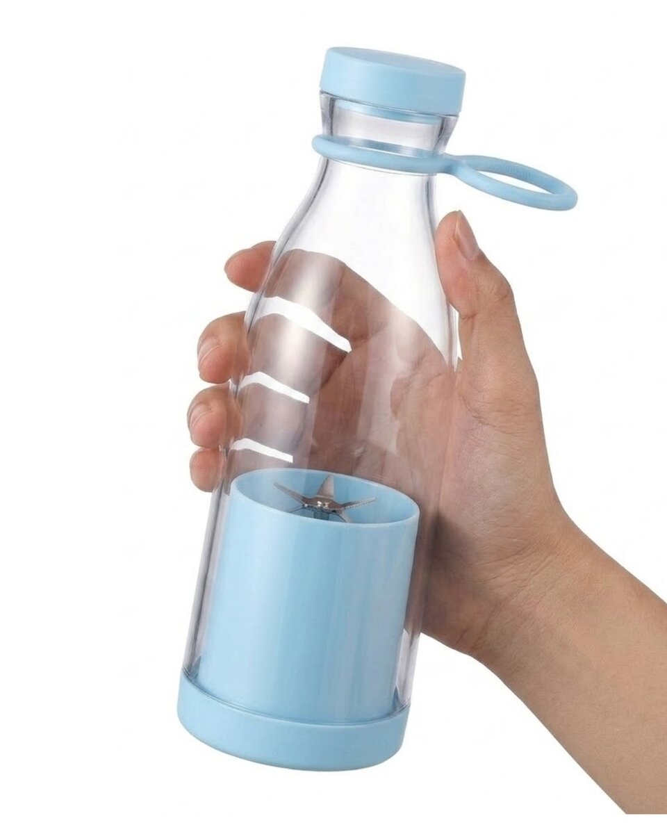 Taşınabilir Blender 380 ml USB Şarjlı Meyve Karıştırıcı Kolay Temizlenebilir Taşınabilir Blender 380 ml USB Şarjlı Meyve Karıştırıcı Kolay Temizlenebilir