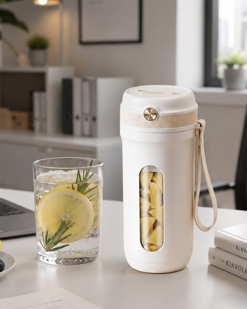 USB Şarjlı Mini Smoothie Blender Pratik Meyve Karıştırıcı 350 ML USB Şarjlı Mini Smoothie Blender Pratik Meyve Karıştırıcı 350 ML
