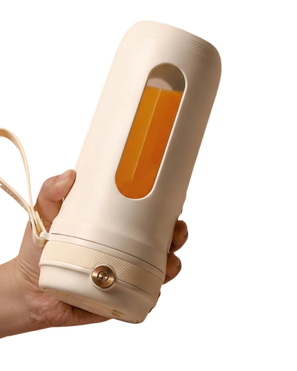 Kablosuz Taşınabilir Blender Güçlü Motorlu Meyve Sıkıcı ve Smoothie Hazırlayıcı Kablosuz Taşınabilir Blender Güçlü Motorlu Meyve Sıkıcı ve Smoothie Hazırlayıcı