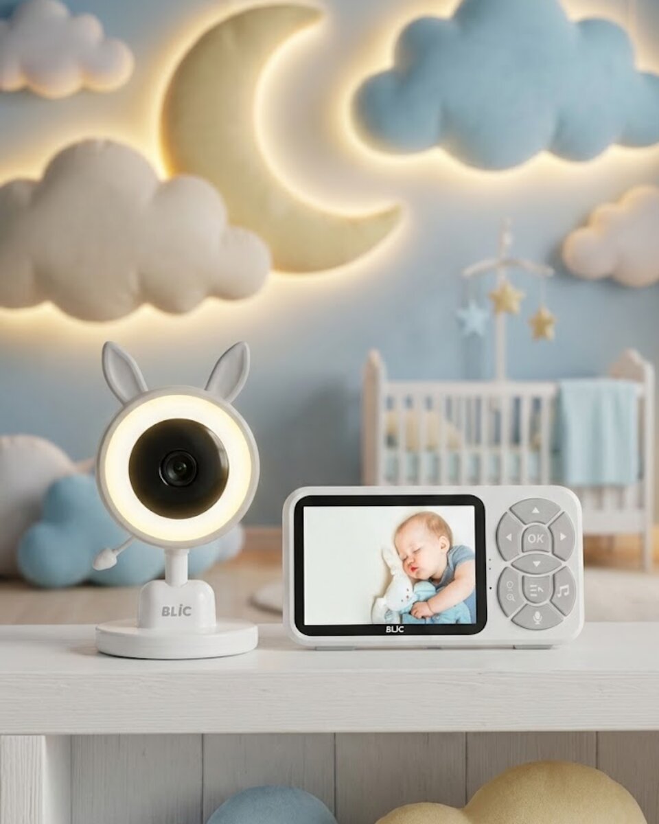 LCD Ekranlı Bebek İzleme Kamerası Ninnili Gece Görüşlü Güvenlik Sistemi LCD Ekranlı Bebek İzleme Kamerası Ninnili Gece Görüşlü Güvenlik Sistemi