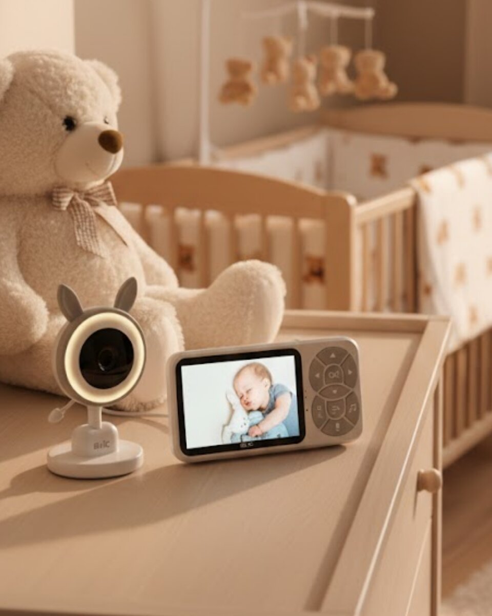 Gece Görüşlü Bebek Telsizi Besleme Hatırlatıcılı LCD Ekran Gece Görüşlü Bebek Telsizi Besleme Hatırlatıcılı LCD Ekran