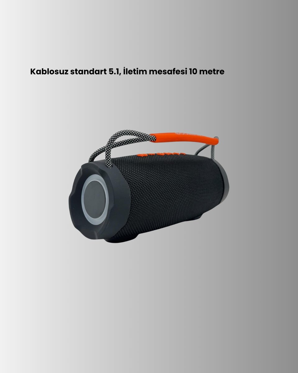 Bluetooth 5.1 Kablosuz Hoparlör Derin Bas RGB Işıklı Bluetooth 5.1 Kablosuz Hoparlör Derin Bas RGB Işıklı