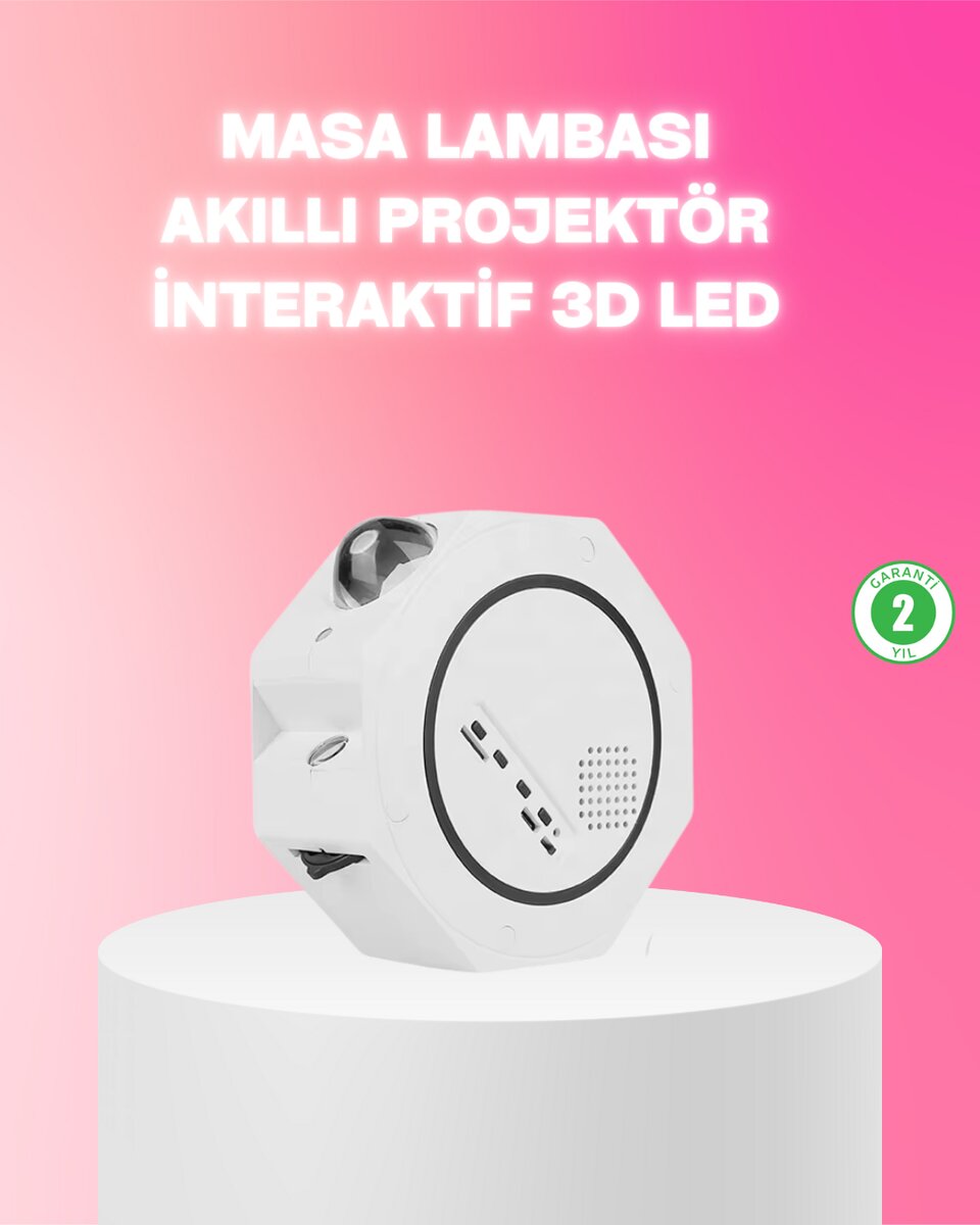 360° Döndürülebilir Yıldızlı Gökyüzü Projeksiyon Gece Lambası 360° Döndürülebilir Yıldızlı Gökyüzü Projeksiyon Gece Lambası