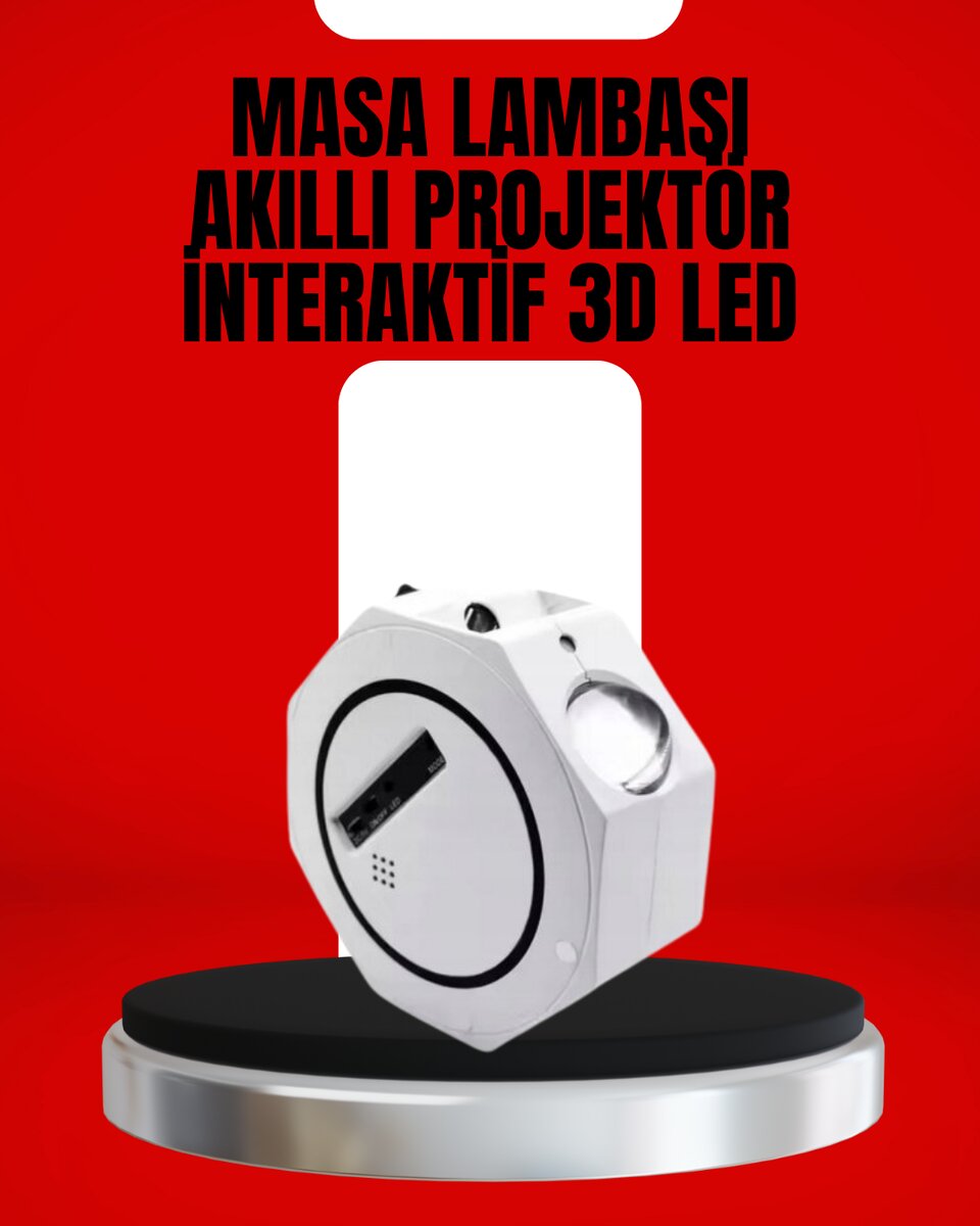 Taşınabilir 360° Ayarlanabilir Gökyüzü Projeksiyon Lambası Taşınabilir 360° Ayarlanabilir Gökyüzü Projeksiyon Lambası