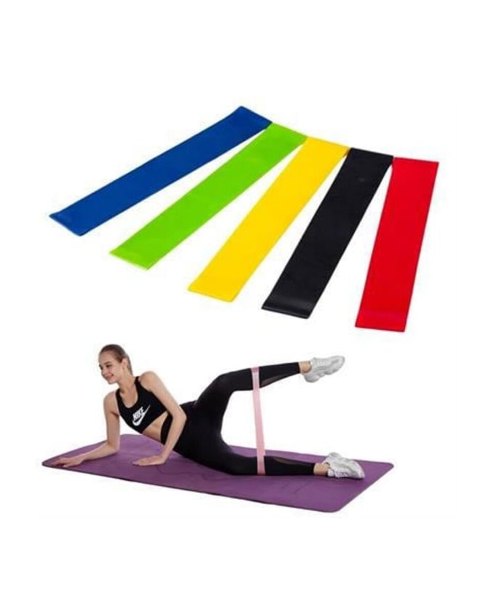 Pilates ve Fitness Direnç Bandı Egzersiz İçin Esnek Güçlendirme Lastiği Pilates ve Fitness Direnç Bandı Egzersiz İçin Esnek Güçlendirme Lastiği