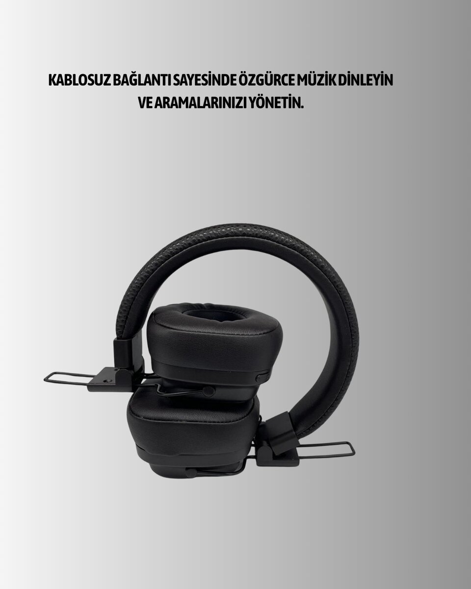 Deep Bass Destekli Kablosuz Katlanabilir Kulak Üstü Kulaklık Deep Bass Destekli Kablosuz Katlanabilir Kulak Üstü Kulaklık