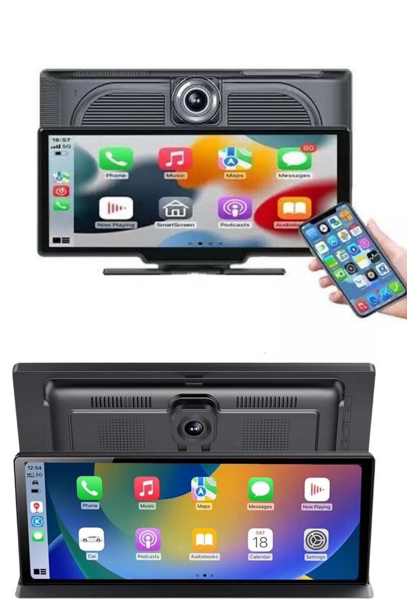 4K Ultra Araç İçi Ön ve Arka Kameralı Ekran HD 2 Kameralı Torpido Üstü Araç Multimedya 4K Ultra Araç İçi Ön ve Arka Kameralı Ekran HD 2 Kameralı Torpido Üstü Araç Multimedya