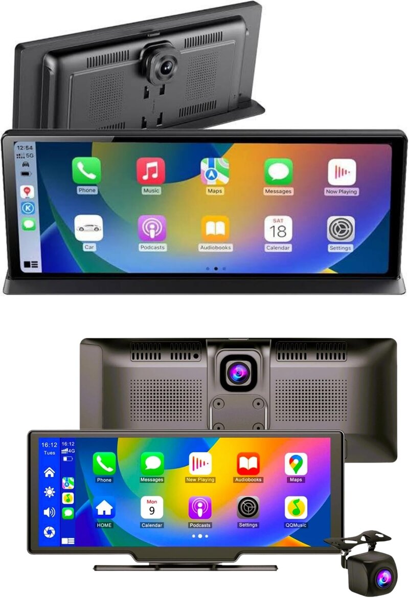 4K Ultra Araç İçi Ön ve Arka Kameralı Ekran HD 2 Kameralı Torpido Üstü Araç Multimedya 4K Ultra Araç İçi Ön ve Arka Kameralı Ekran HD 2 Kameralı Torpido Üstü Araç Multimedya